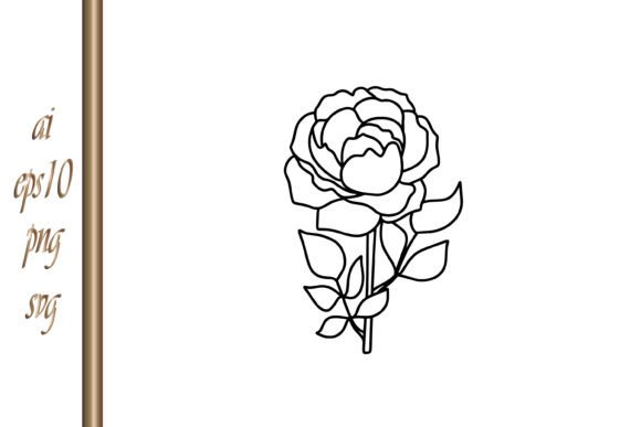 Download Doodle Rose Icon Line Art Flower Sketch - Line art Collection