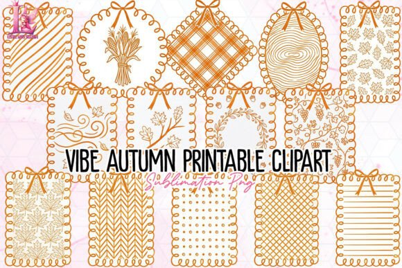 Download Vibe Autumn Printable Clipart PNG - Printable clipart png Collection
