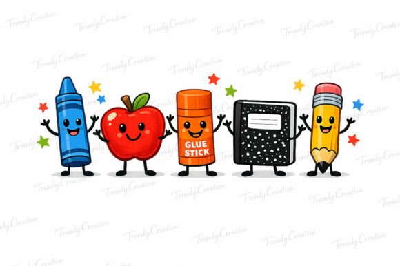 Download Back to School Supplies Sublimation PNG - Sublimation png Collection