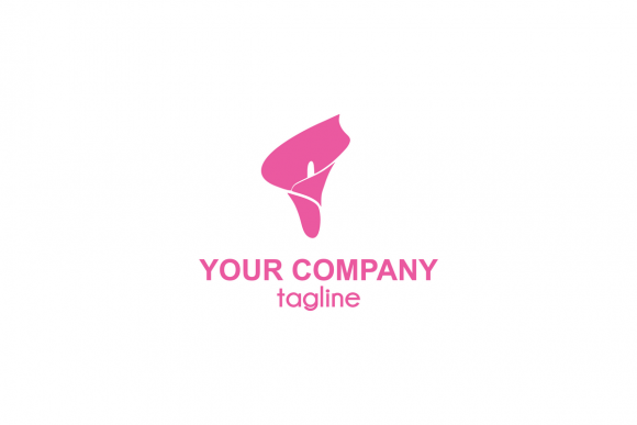 Download Simple Line Art Flower Logo - Line art Collection