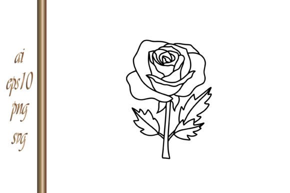 Download Doodle Rose Icon Line Art Flower Sketch - Line art Collection